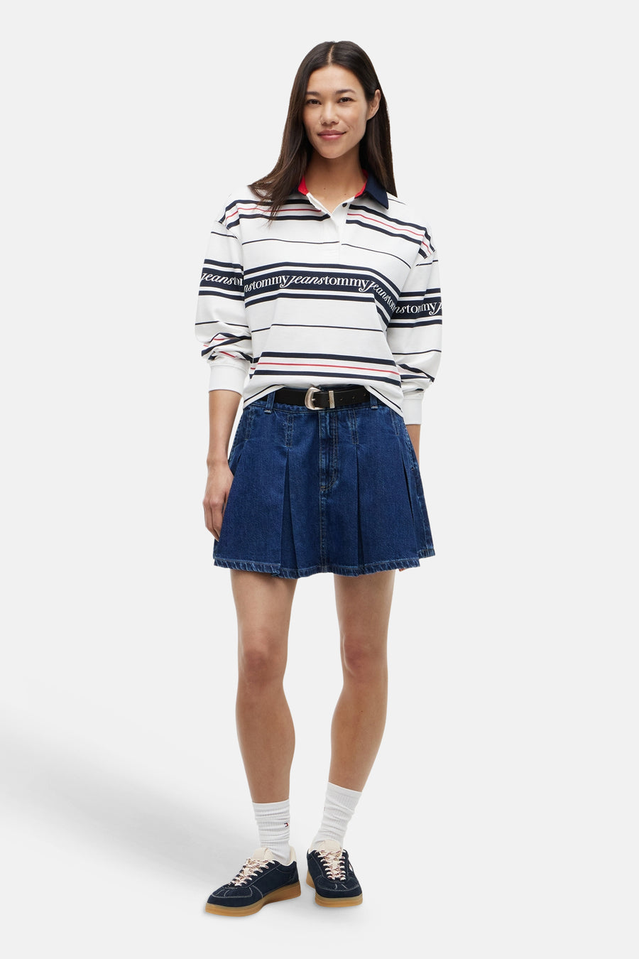 Rokken mid blue denim - TOMMY JEANS