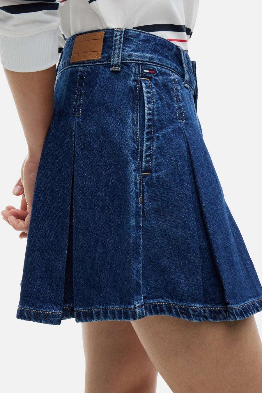 Rokken mid blue denim - TOMMY JEANS