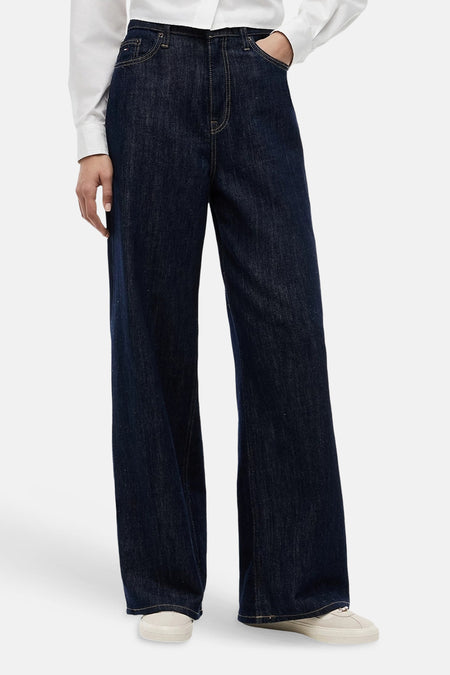 Jeans wide dark blue denim - TOMMY JEANS