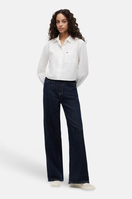 Jeans wide dark blue denim - TOMMY JEANS