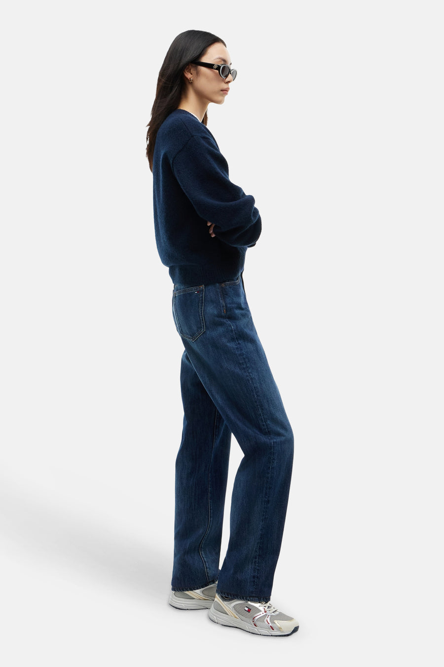 Jeans straight mid blue denim - TOMMY JEANS