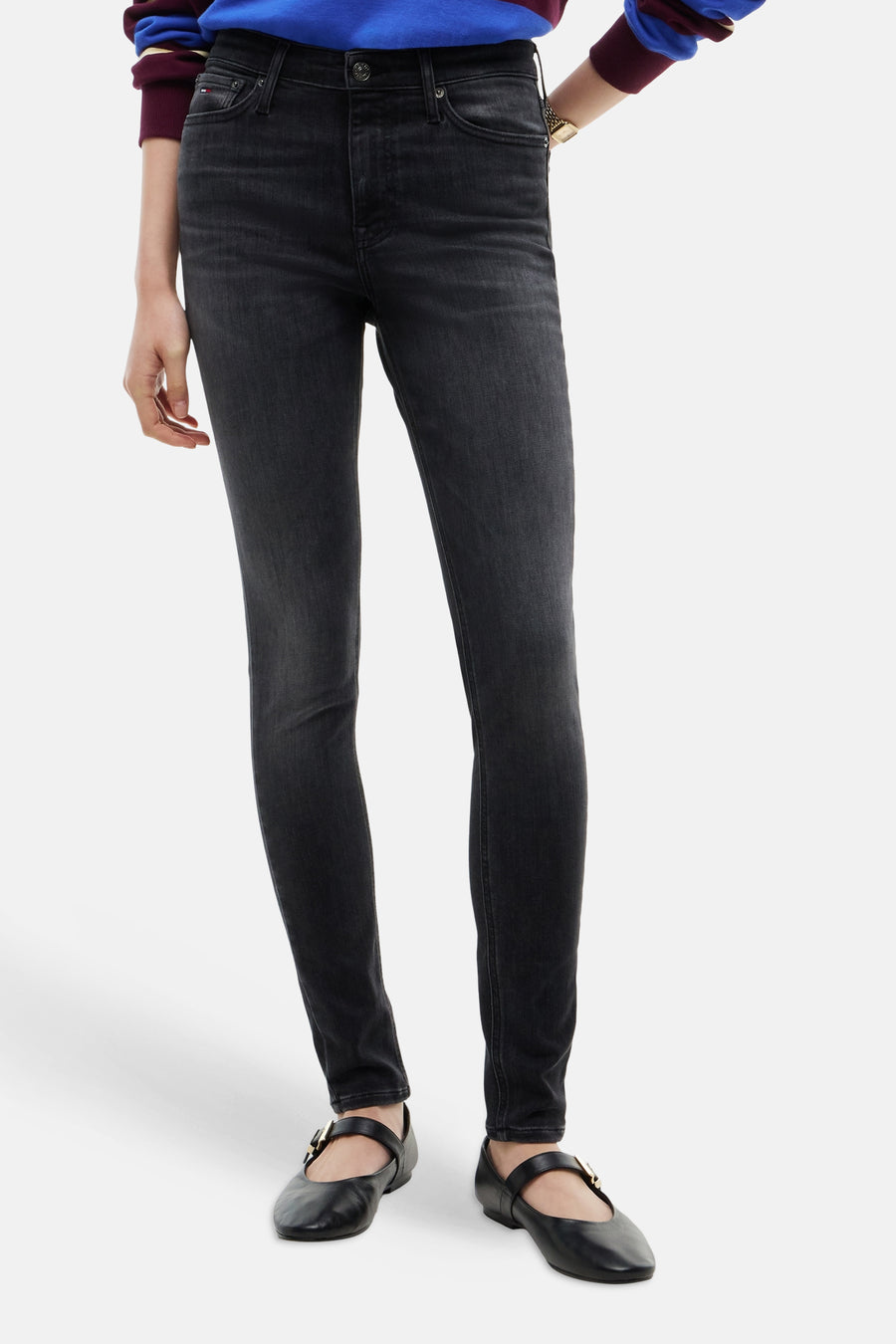 NORA - dark grey denim