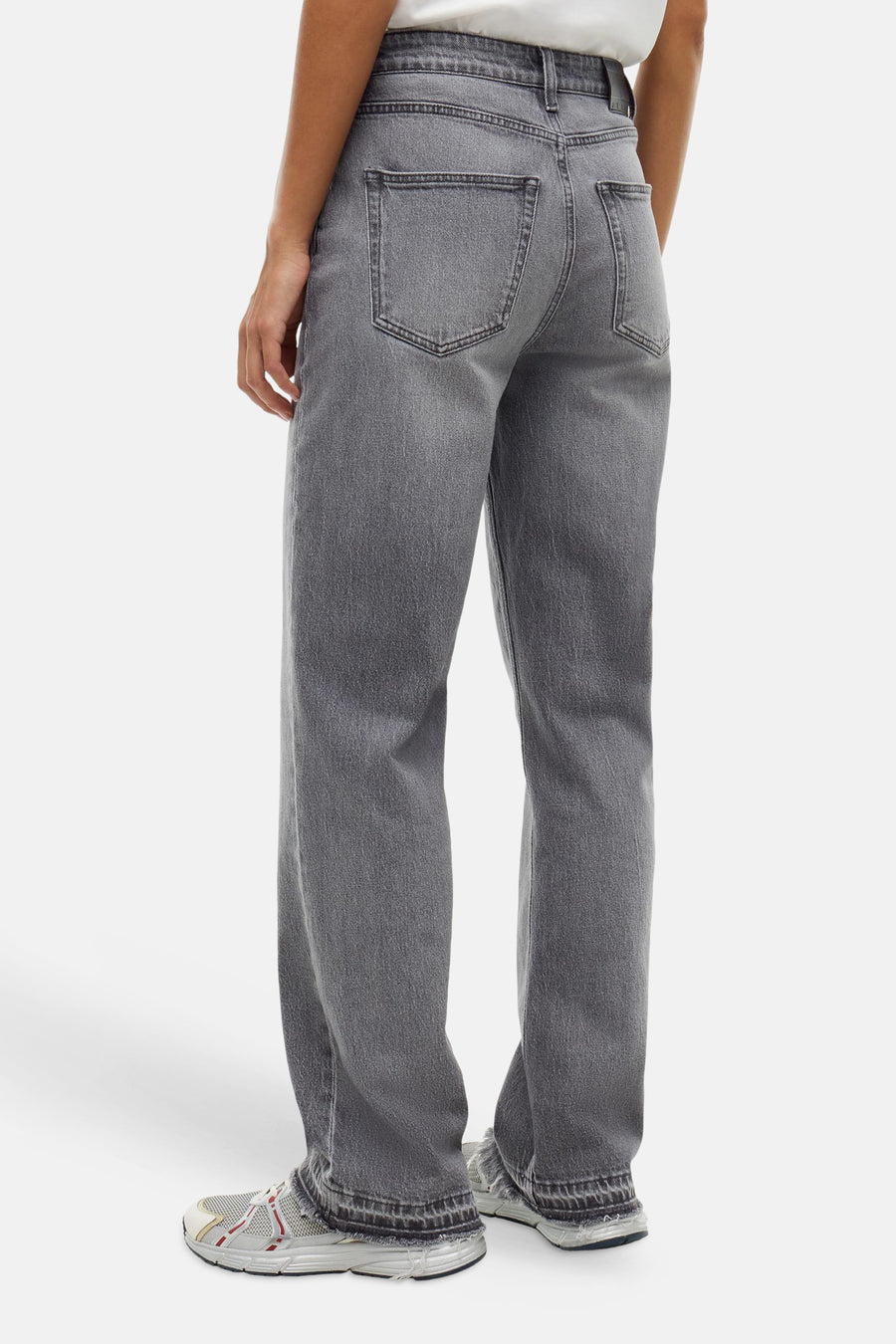 Jeans straight mid grey denim - TOMMY JEANS