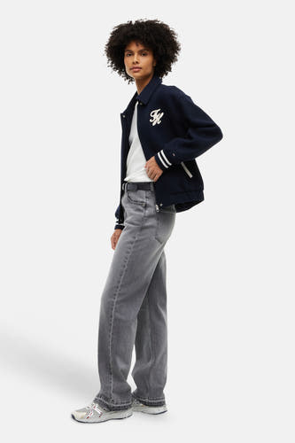 Jeans straight mid grey denim - TOMMY JEANS