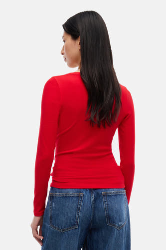 Top (lange mouwen) rood - TOMMY JEANS