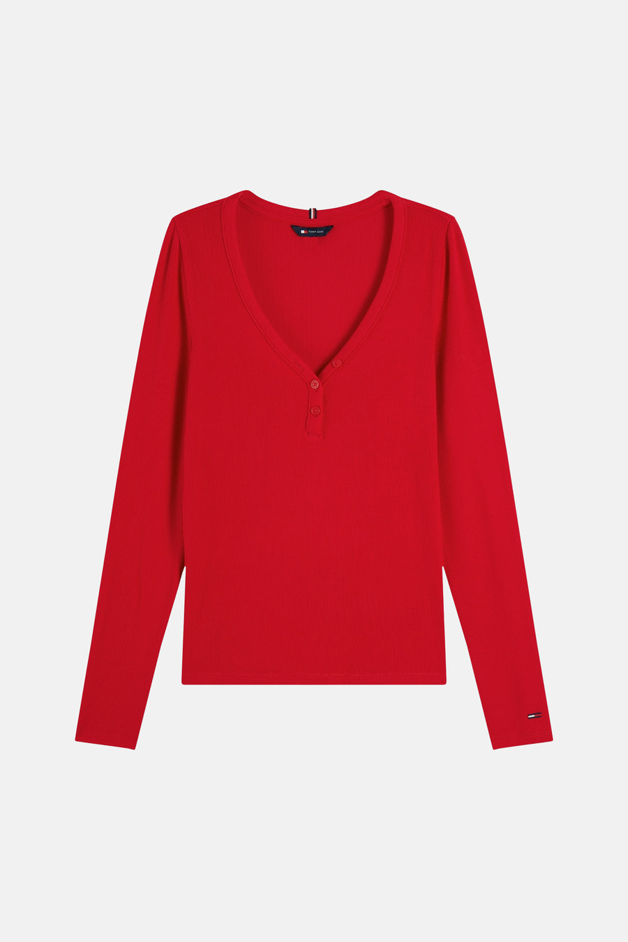 Top (lange mouwen) rood - TOMMY JEANS