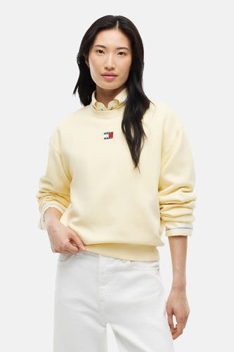 Sweat col O jaune - TOMMY JEANS