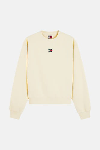 Sweat col O jaune - TOMMY JEANS