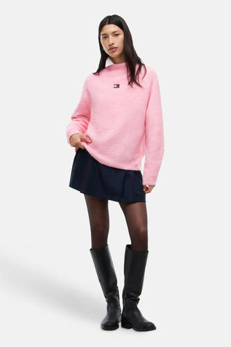 Trui met ronde hals roze - TOMMY JEANS