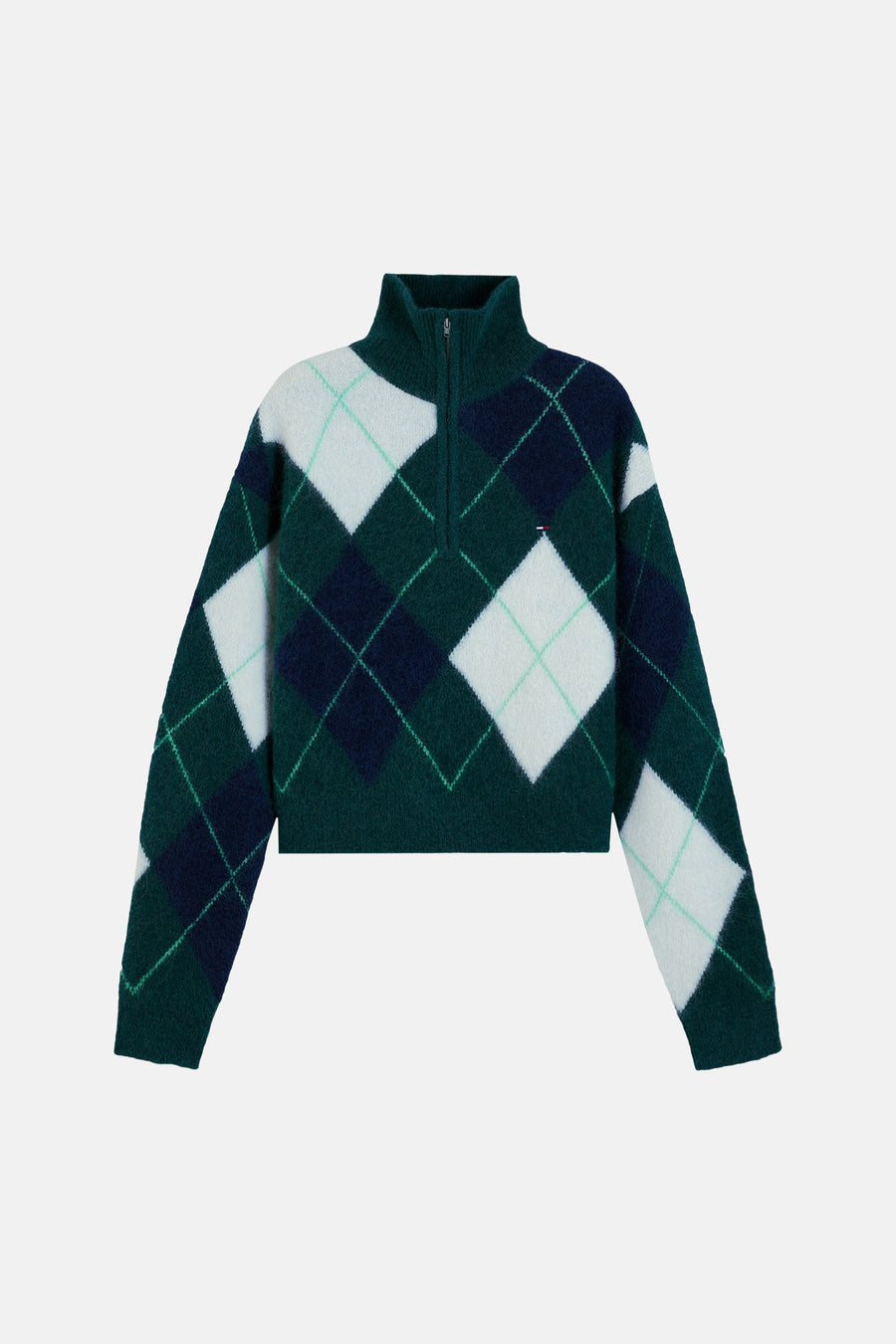 Trui met ronde hals groen - TOMMY JEANS
