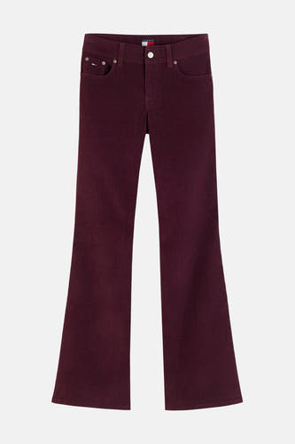 Pantalons 5 poches mauve - TOMMY JEANS