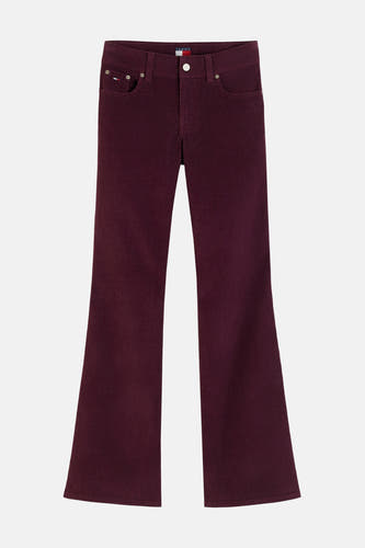 Pantalons 5 poches mauve - TOMMY JEANS