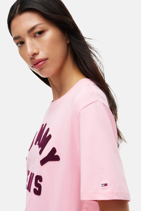 Top (korte mouwen) roze - TOMMY JEANS