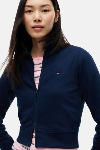 Sweat (gilet) bleu - TOMMY JEANS