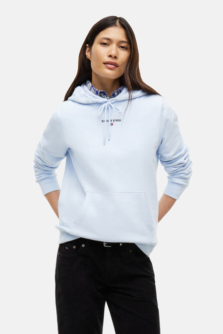 Sweater met kap blauw - TOMMY JEANS