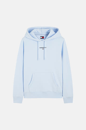 Sweater met kap - blauw