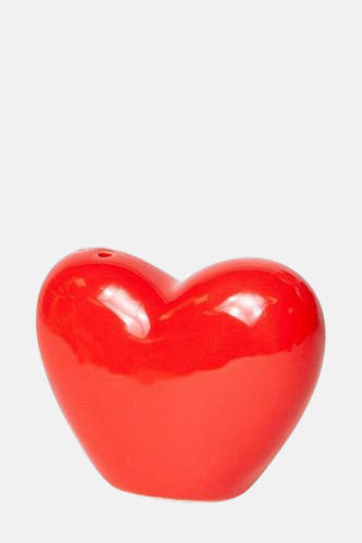 Rood hartvormig decoratiecadeau van DOIY met een glanzende afwerking.
