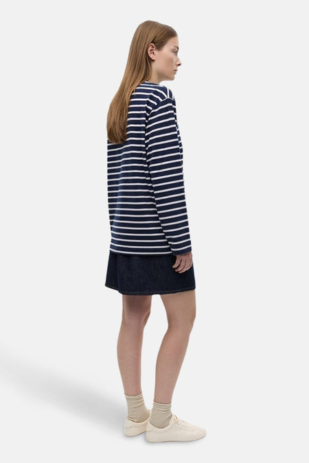 T-shirt met lange mouwen - blauw