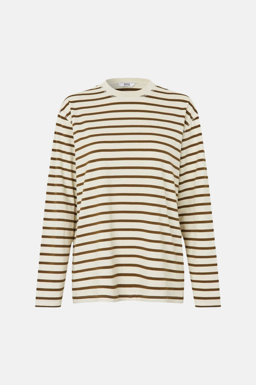 T-shirt met lange mouwen - ecru