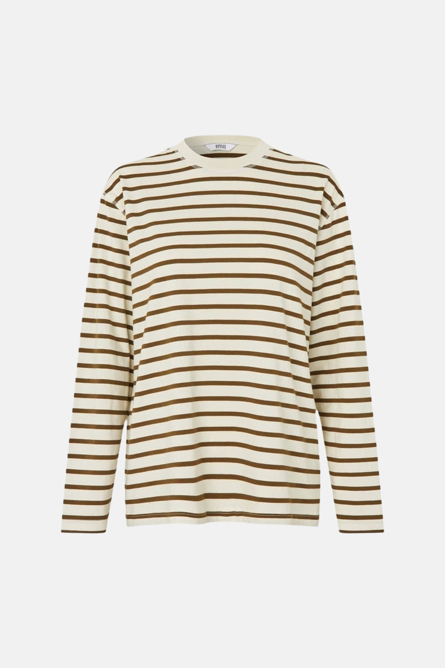 T-shirt met lange mouwen - ecru