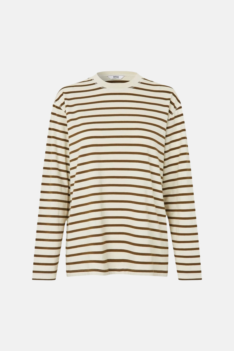 T-shirt met lange mouwen - ecru