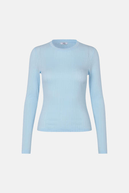 T-shirt met lange mouwen - blauw