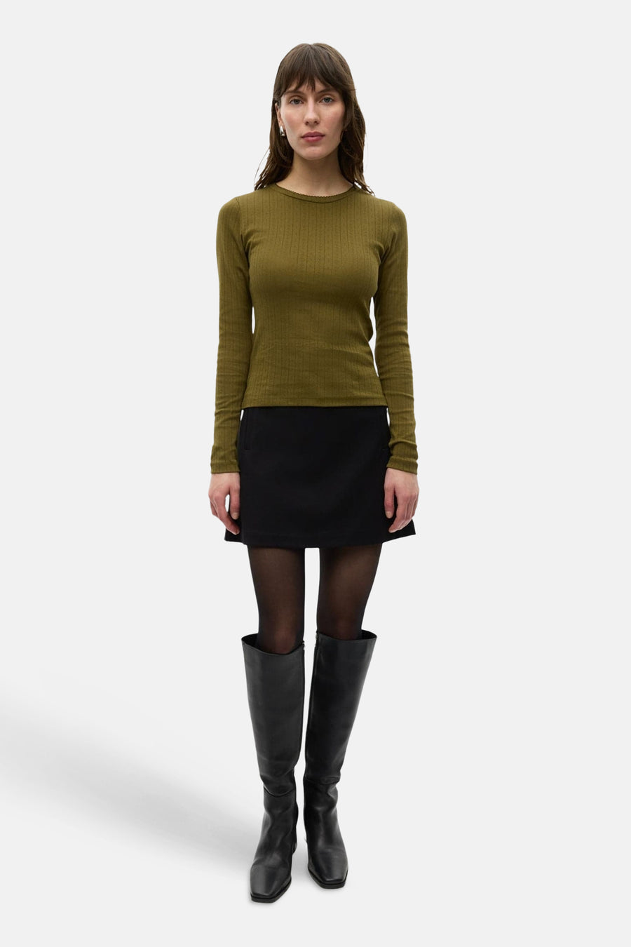 T-shirt à manches longues - vert