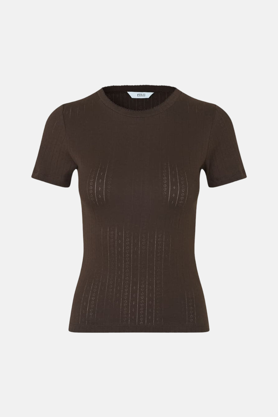 T-shirt à manches courtes - brun