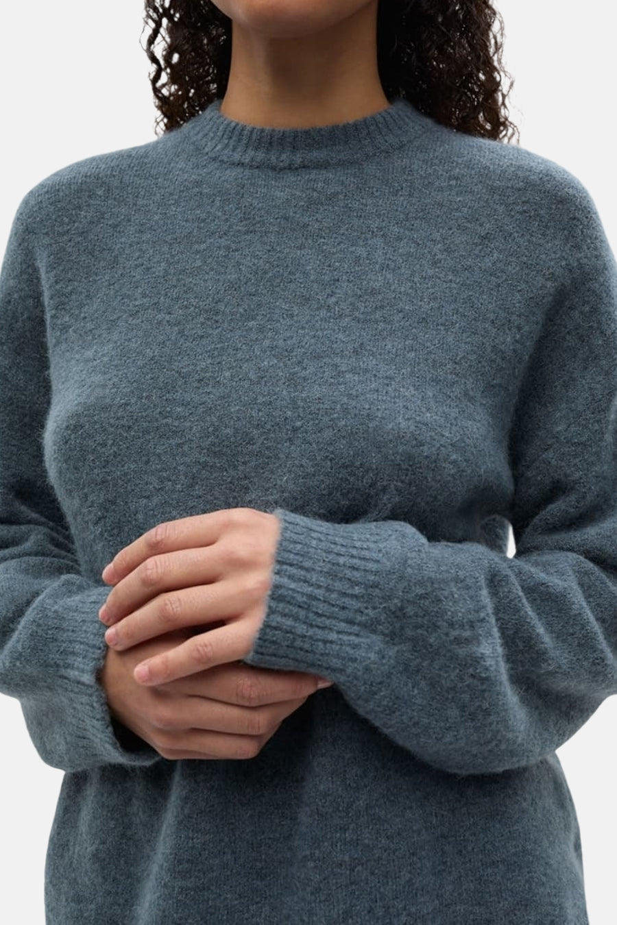 Trui met ronde hals blauw - ENVII - ENVII