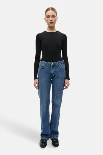BETTY - mid blue denim