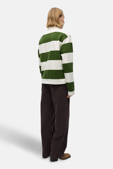 Polo met lange mouwen - groen