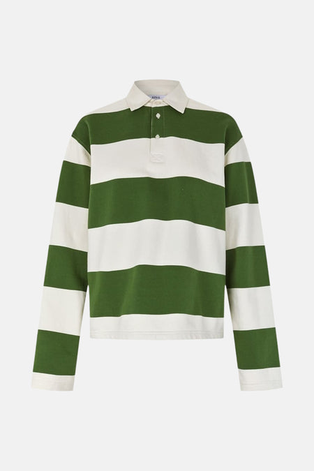 Polo met lange mouwen - groen