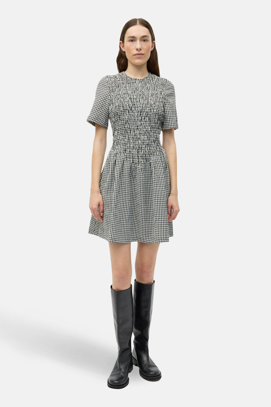 Kleedje met korte mouwen - wit - ENVII