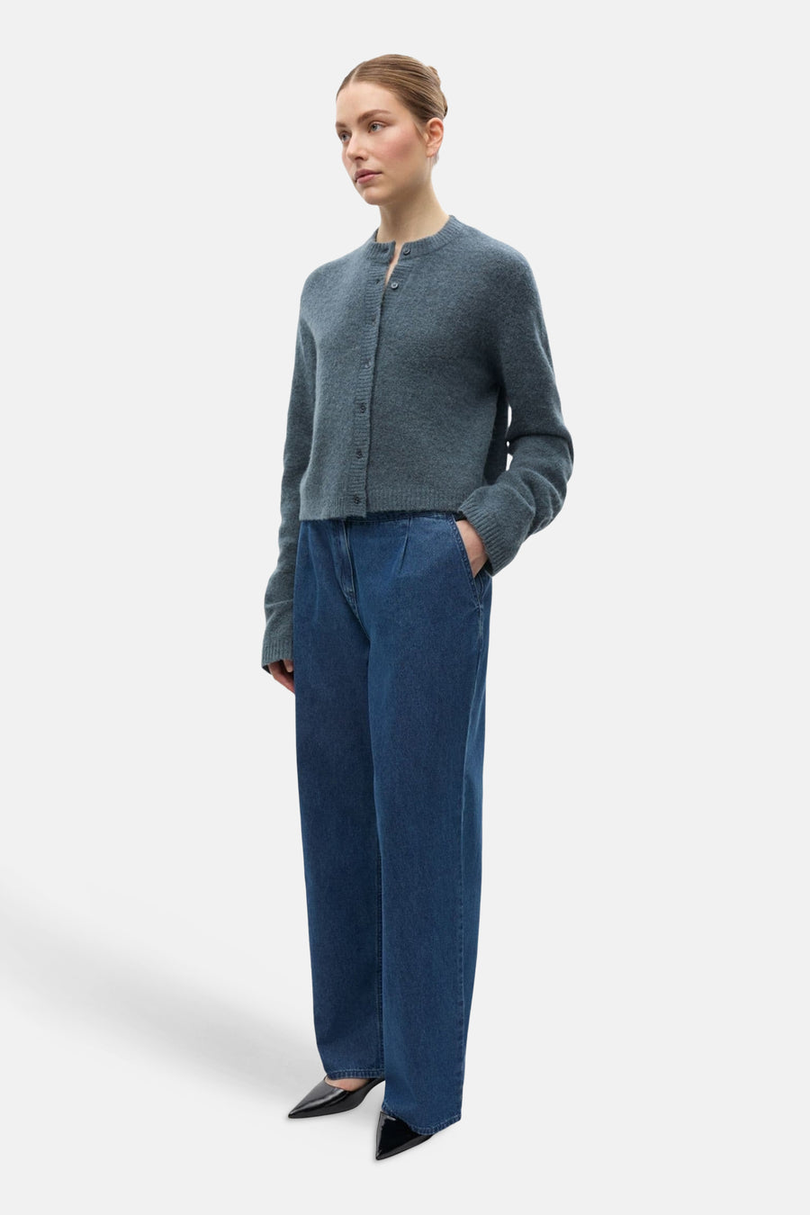 Cardigan - blauw - ENVII