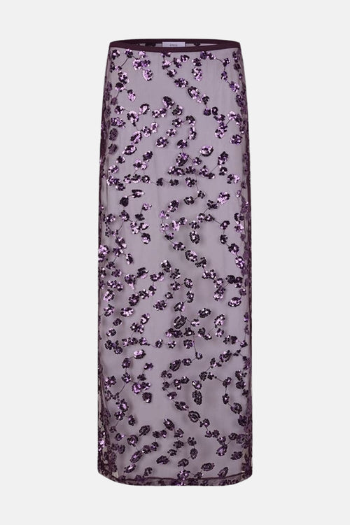 Jupe longue - violet