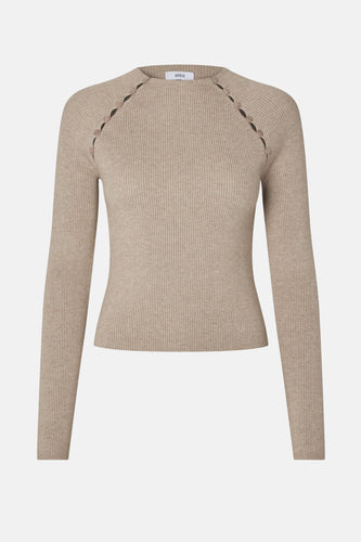 Trui met ronde hals beige - ENVII - ENVII