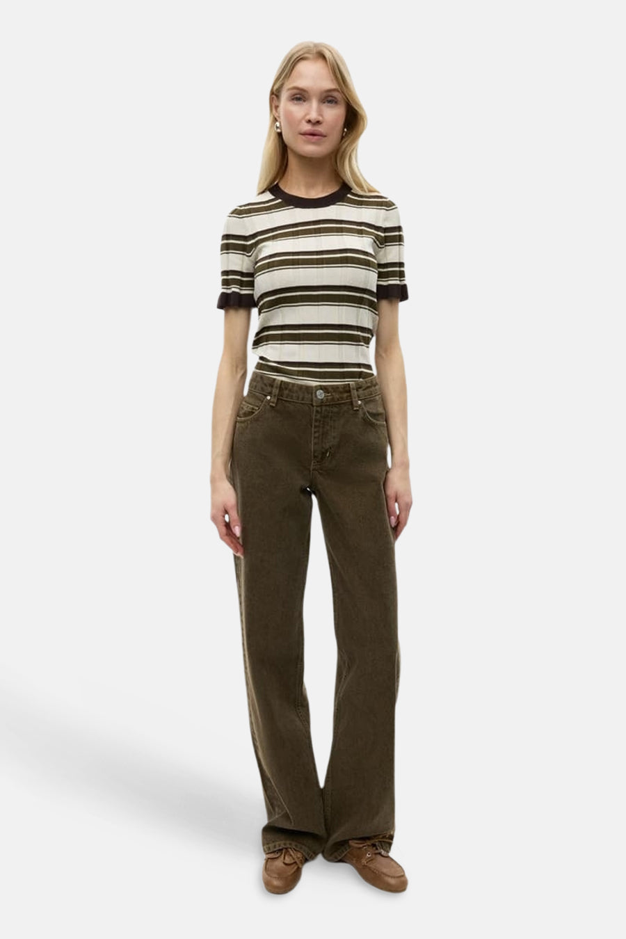 5-pocket broek - groen