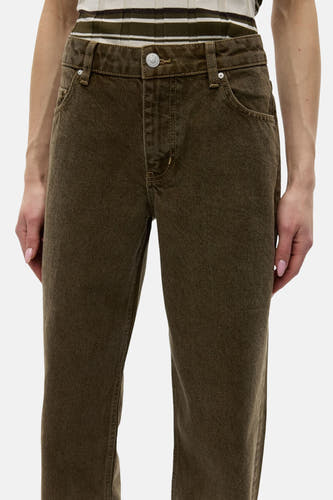 5-pocket broek - groen