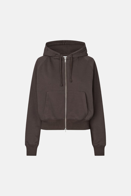 Sweater met kap bruin - ENVII