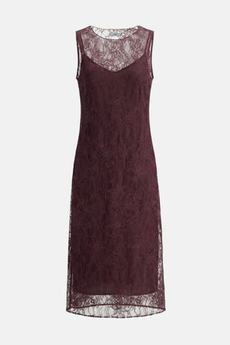 Robe sans manches - Bordeaux