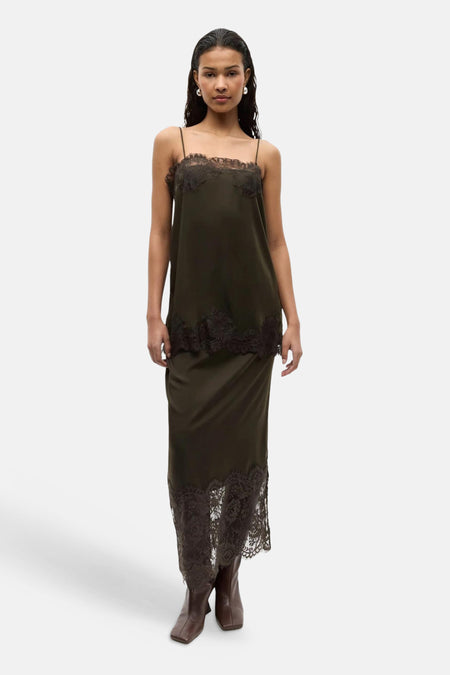 Blouse zonder mouwen - groen
