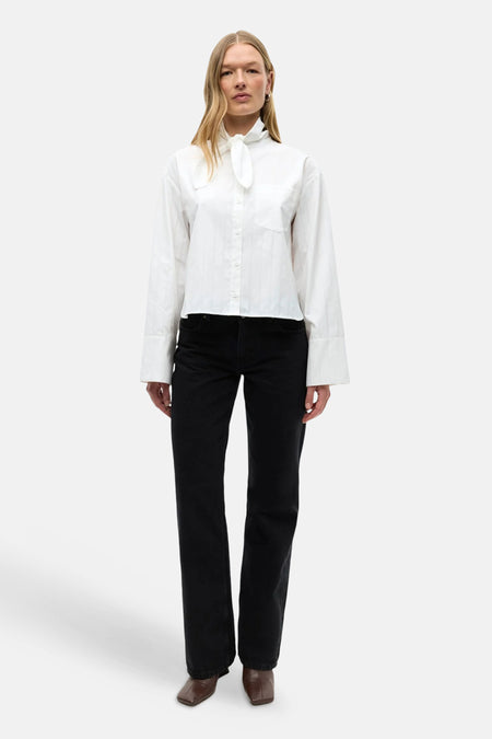 Hemd met lange mouwen - wit