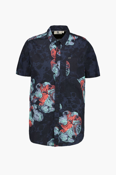 Hemd (korte mouwen) blauw - GARCIA