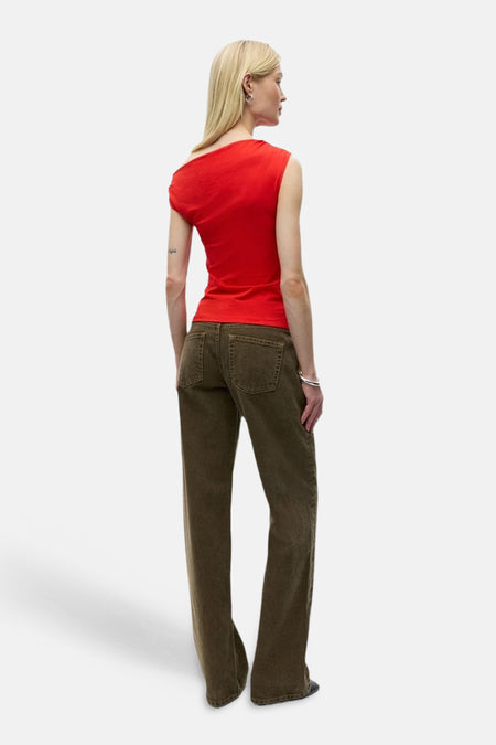 T-shirt met korte mouwen - rood