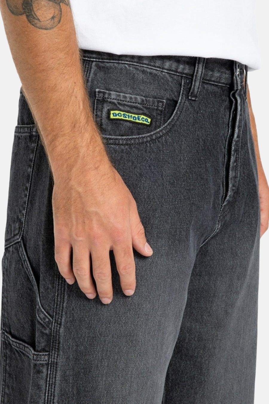 CARPENTER - Dark grey denim - DC SHOES - 5