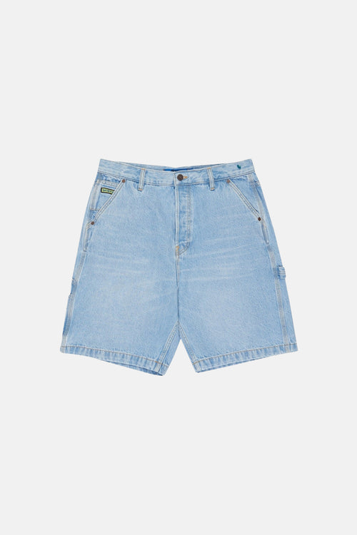 Short - light blue denim