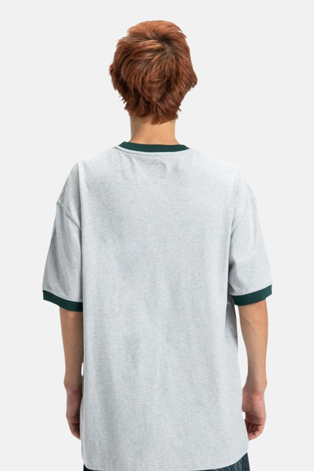 T-shirt met korte mouwen - grijs