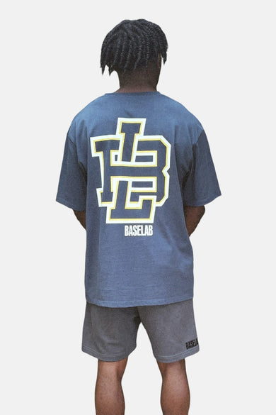 T-shirt (manches courtes) Bleu - BASELAB