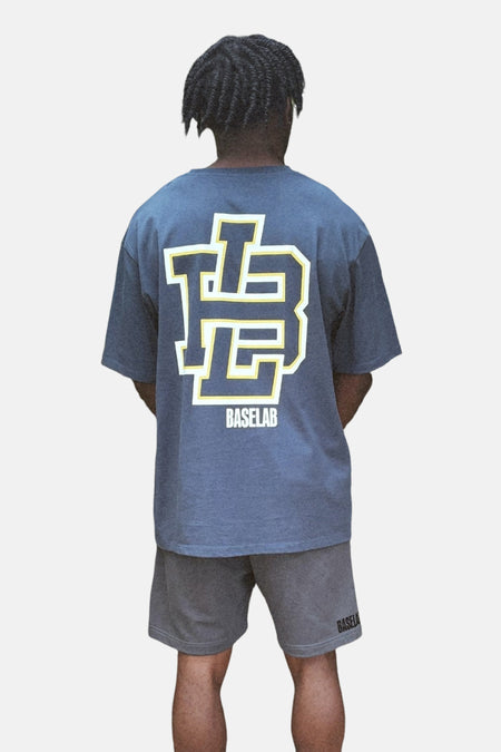T-shirt (manches courtes) Bleu - BASELAB