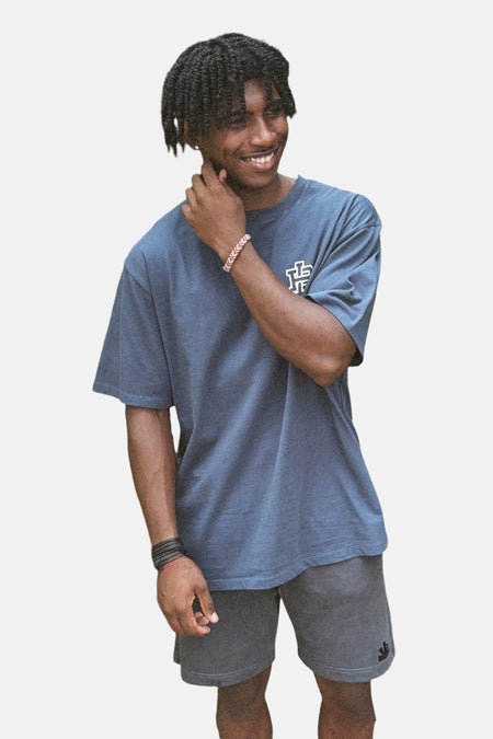 T-shirt (manches courtes) Bleu - BASELAB